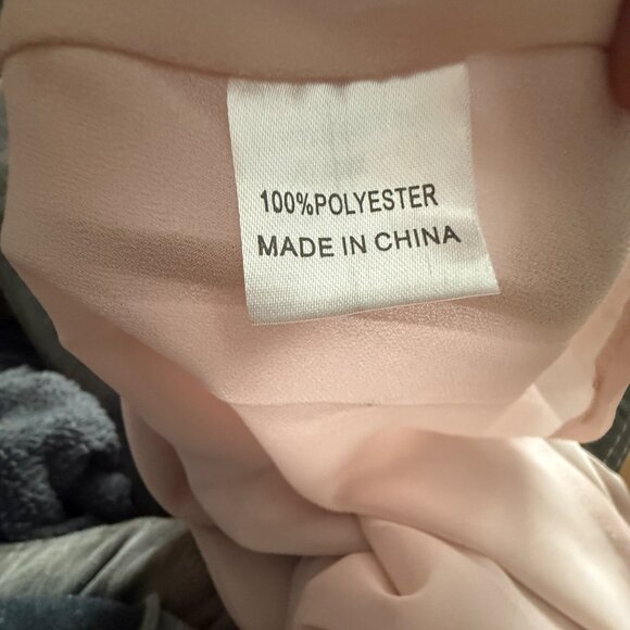 Princess Polly Satin Slip Dress Beige Size 2 Adjustable Spaghetti Straps Cowl Ne - Picture 6 of 6